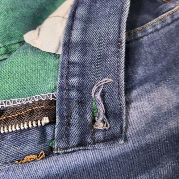 Vintage CAT Blue Jeans. No Size Tag - Picture 10 of 14